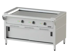 TEPPAN YAKI ELECTRIQUE SOUBASSEMENT - ACIER FE 510 - 14.3 kW - NAYATI