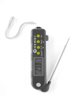 Thermomètre avec sonde repliable 160x40x(H)25 mm - Hendi