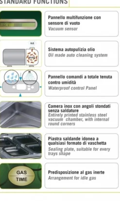 Thermoscelleuse à Barquette Professionnelle - Termovac VG 600 LCD - Lavezzini