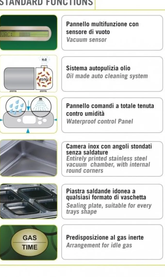 Thermoscelleuse à Barquette Professionnelle - Termovac VG 600 LCD - Lavezzini