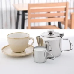 Théière Inox Poli 410 ml Concorde - Olympia