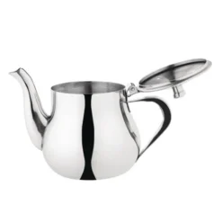 Théière Marocaine en Inox Effet Miroir 350 ml - Olympia