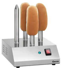 Toaster à Hot Dogs - 4 Broches Chauffe Pain - T4 - Bartscher