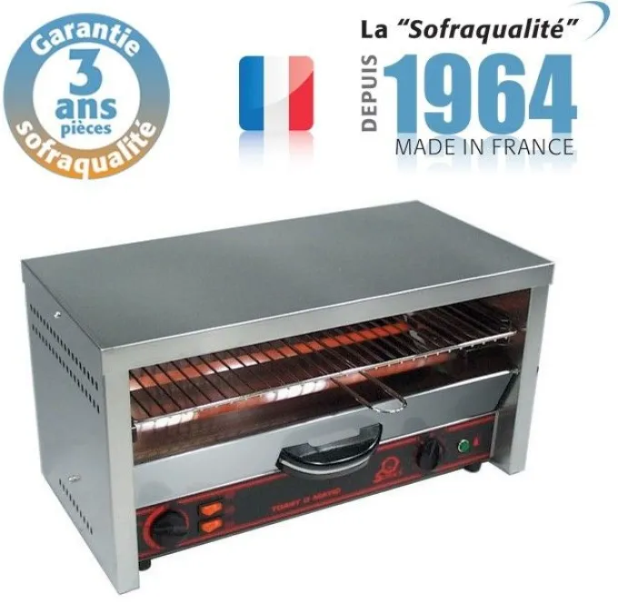 Toaster Professionnel O.Matic master 501 - 1 étage - 230 V - Sofraca
