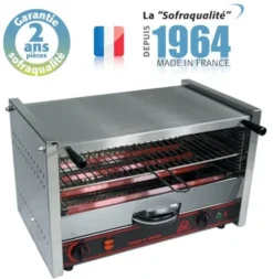 Toaster Professionnel O.Matic master 601 - 1 étage 490 x 300 mm - 400 V - Sofraca