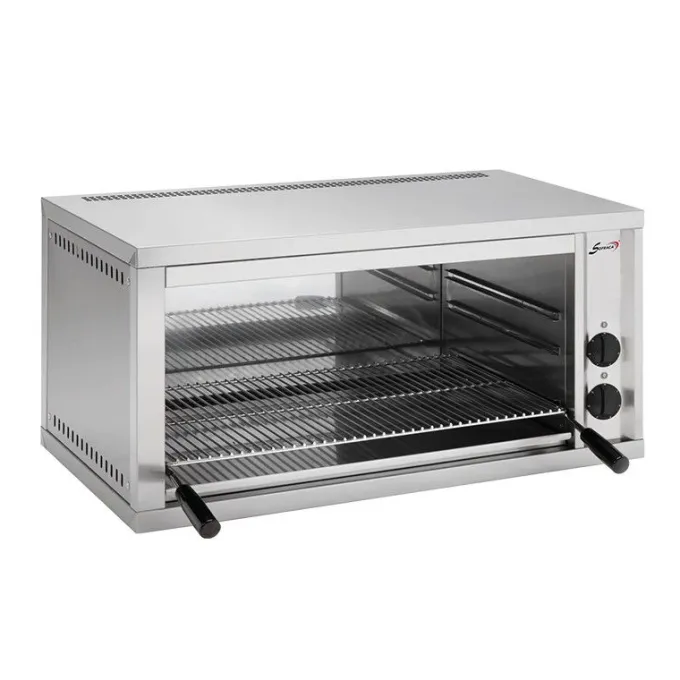 Toaster Professionnel Salamandre électrique fermée - 2 Résistances blindées - Sofraca