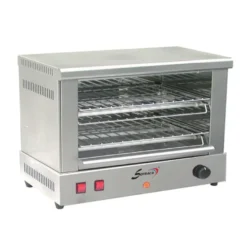 Toaster Professionnel - 505 x 250 x 80 mm - 2 étages - Large - Sofraca