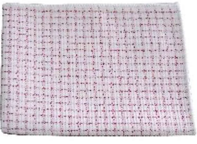 Torchon XL Microfibre Blanc et Rouge 50x78 cm - Colis de 50 - Concept Manufacturing