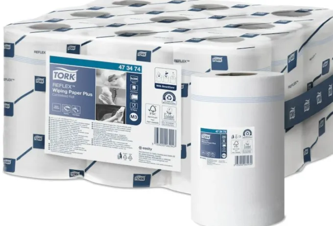 Tork Reflex Papier d'essuyage Plus - Lot de 3 Colis de 9 - Essity (Sca)