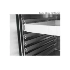 Tour Réfrigéré Positif 2 Portes 400 x 600 avec Dosseret - Profondeur 800 - Atosa