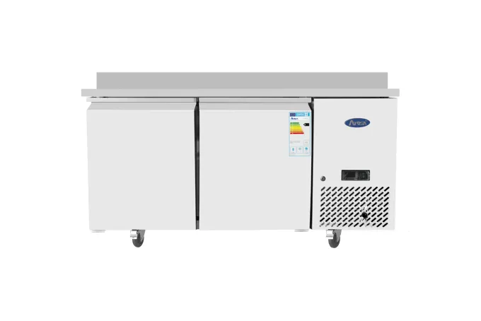 Tour Réfrigéré Positif 2 Portes 400 x 600 avec Dosseret - Profondeur 800 - Atosa