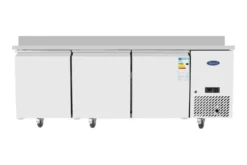 Tour Réfrigéré Positif 3 Portes 400 x 600 avec Dosseret - Profondeur 800 - Atosa