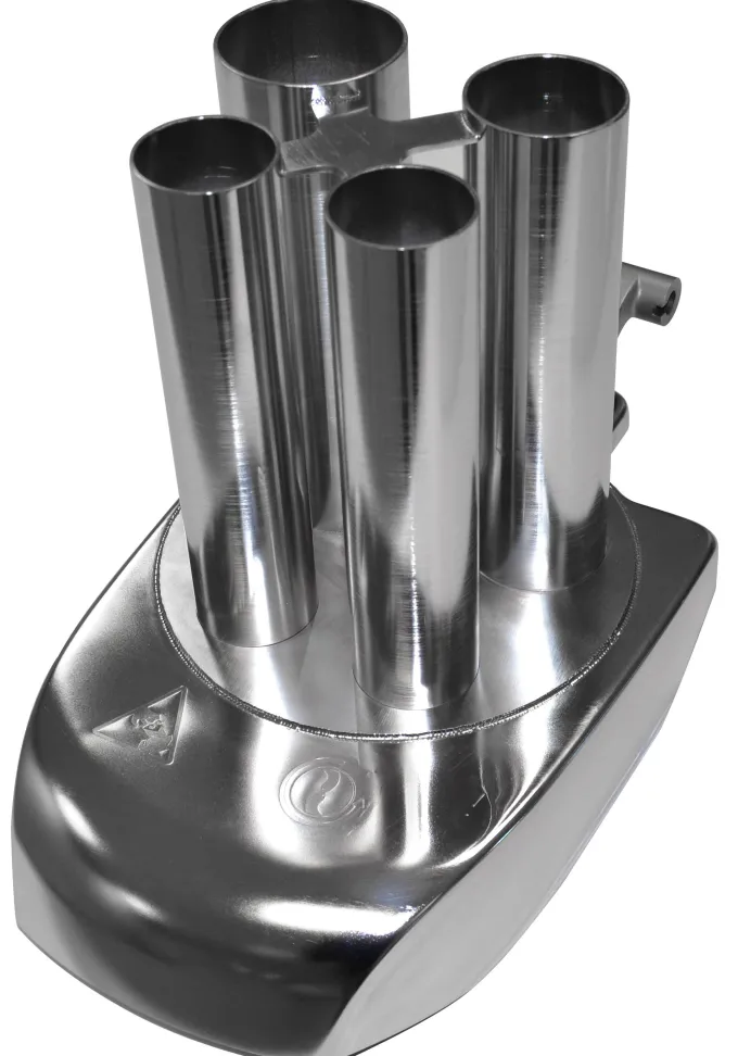 Trémie Inox Légumes Longs 4 Tubes pour TR210 - Dito Sama