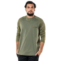 T-shirt Mixte Manches Longues Valente UFX Vert Taille L - Chaud Devant