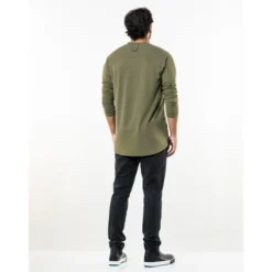 T-shirt Mixte Manches Longues Valente UFX Vert Taille L - Chaud Devant
