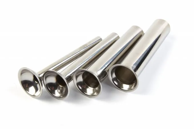 Tubes de Remplissage Inox Poussoir à Saucisse - 4 Pcs - Maxima