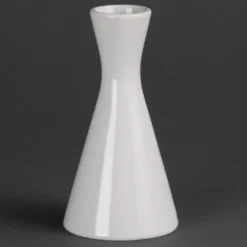 Vases Bouteilles Blancs 140 mm - Lot de 6 - Olympia