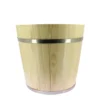 Vasque pin naturel verni Fustel Ø45 cm - Lot de 2 - Prolinea