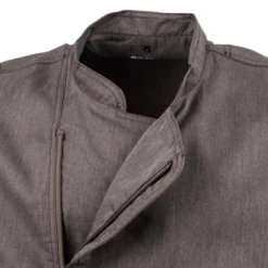 Veste de Cuisine Mixte Légère à Fermeture Eclair Hartford Urban Gris Graphite S - Chef Works