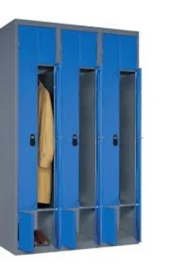 Vestiaire Métallique Bloc pour 6 Personnes - L 1200 mm