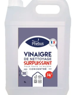 Vinaigre de nettoyage surPuissant - Lot de 3 Colis de 3 Bidons de 5L - Brabant Chimie