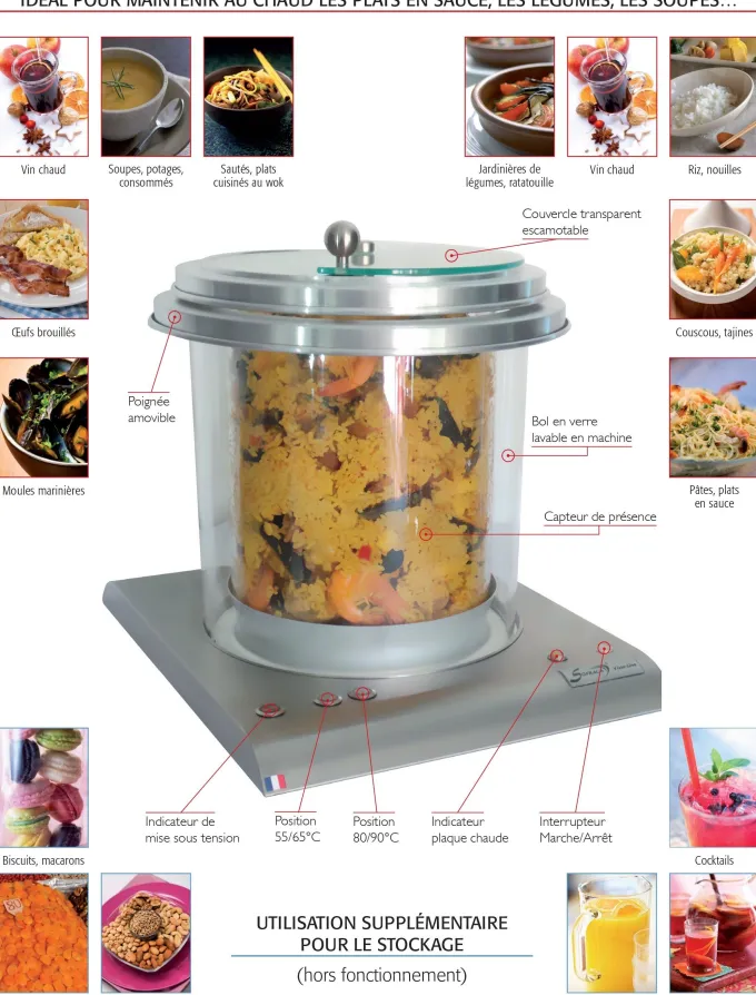 Visio Buffet - Modèle à poser - Sofraca