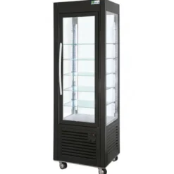 Vitrine Boulangerie Pâtisserie Négative 4 Faces Vitrées - 250 L - AFI Collin Lucy