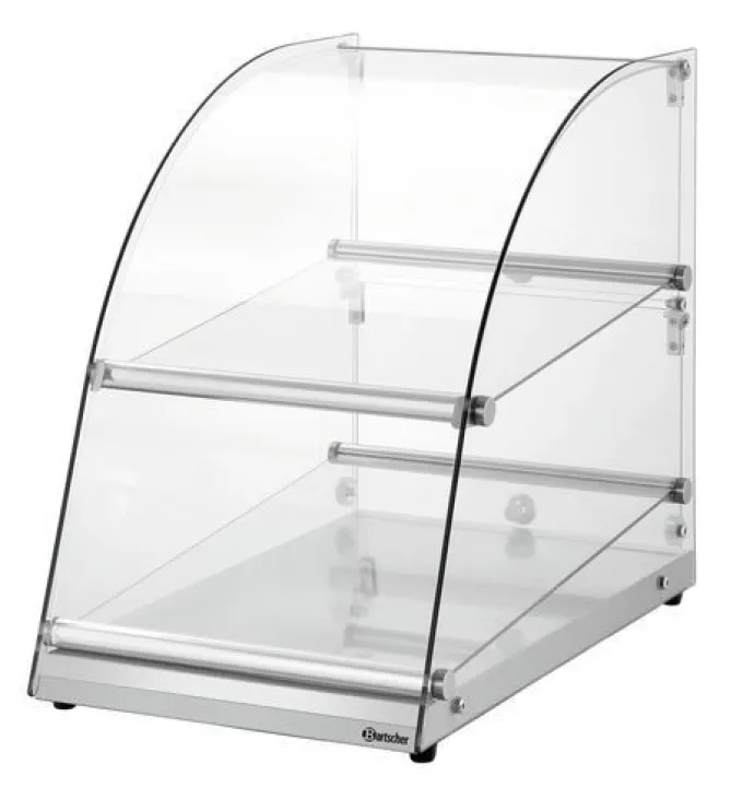 Vitrine Buffet 2 Niveaux - 70 Litres - Bartscher
