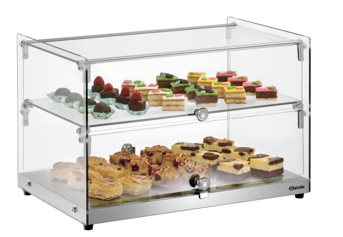Vitrine Buffet Professionnelle 5400 2E-K - 2 Niveaux - Bartscher