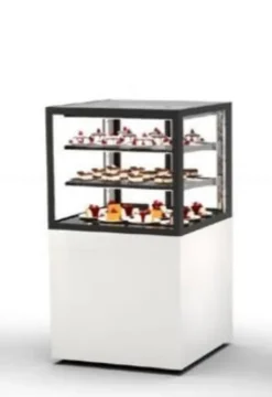 Vitrine Chaude avec Base 60 Serie Integra - 600 x 600 x 1100 mm et Sans Accès Frontal - Sayl