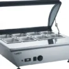 Vitrine chaude - 8 bacs GN 1/6 - Combisteel