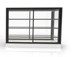 Vitrine Chaude Extra Large Série Integra 3 Niveaux - 1200x900 mm - SAYL