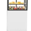 Vitrine Chaude à 4 Faces avec Base 60 Serie Integra - 600 x 600 x 1400 mm et Sans Accès Frontal - Sayl