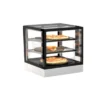 Vitrine Chaude 4 faces Série Sahara Integra base 60 - Accès Frontal avec Option GRAB&GO et Arrière - 2 Etagères - Sayl