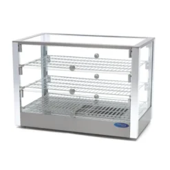 Vitrine Chaude - 115 L - 70 cm - 3 Étagères - Maxima
