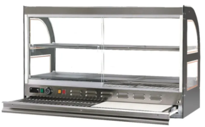 Vitrine Chaude Map Plus 1100 X 490 X 620 mm - MAP