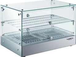 Vitrine chaude à poser - 2 étages 50 Litres - Combisteel