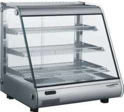Vitrine Chaude Professionnelle - 3 Niveaux - Combisteel