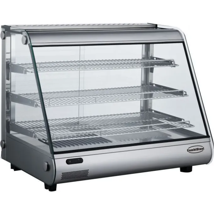 Vitrine Chaude Professionnelle - 160 Litres - Combisteel