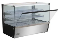 Vitrine Chaude Self-Service 4 Faces Vitrées - 137 L - Combisteel