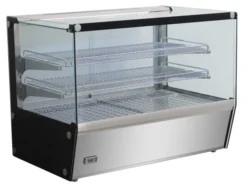 Vitrine Chaude Self-Service 4 Faces Vitrées - 137 L - Combisteel