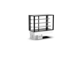 Vitrine Chaude Série Integra drop-in Sahara L 1200 mm - Accès Frontal et Arrière - 3 Etagères - Sayl