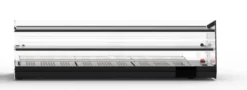 Vitrine Chaude Tapas Série Kube Version Sahara - 2 Etagères - 1190x385x360 mm - Sayl