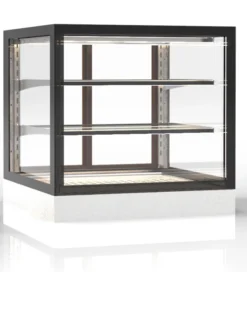 Vitrine Chaude Vitrée Série Integra 2 Niveaux - 600x600 mm - SAYL