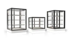Vitrine Chaude Vitrée Série Integra 2 Niveaux - 600x600 mm - SAYL
