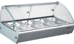 Vitrine chaude - 4 x GN 1/3 - Combisteel