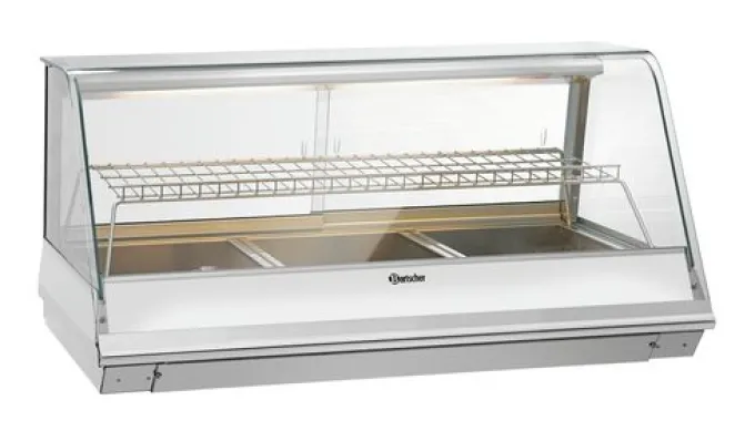 Vitrine chauffante GN3110-R - 3.65 kW - Bartscher
