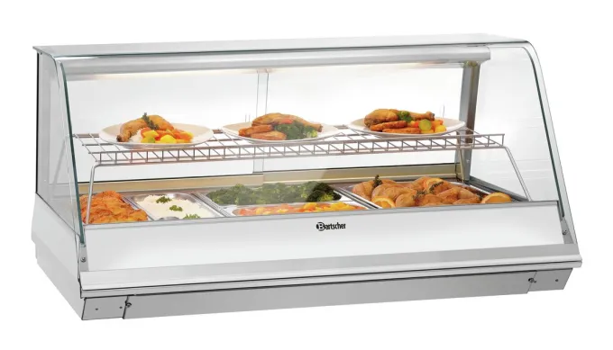 Vitrine chauffante GN3110-R - 3.65 kW - Bartscher
