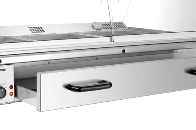 Vitrine chauffante GN3110-R - 3.65 kW - Bartscher