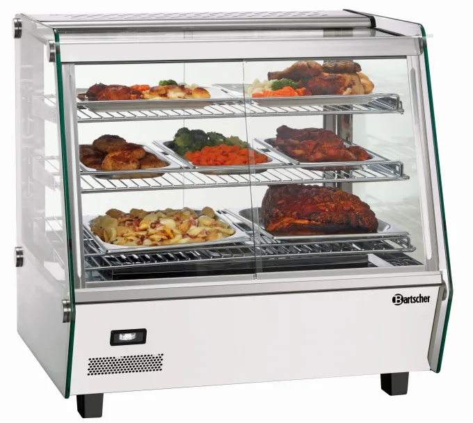 Vitrine Chauffante Professionnelle - 3 Étages - DeliPlus I-D - Bartscher